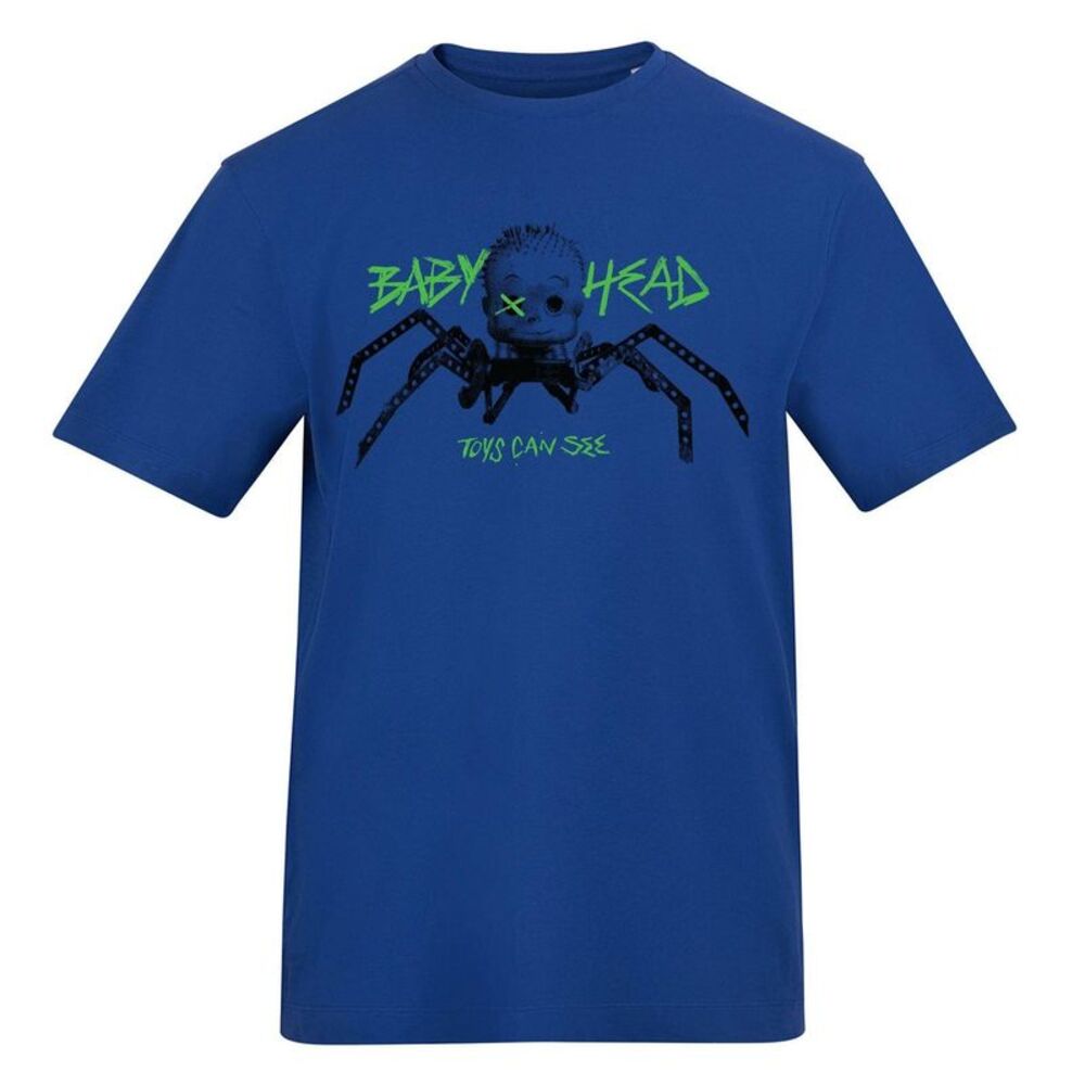 Toy Story Unisex Adult Toys Can See T-Shirt / Blue